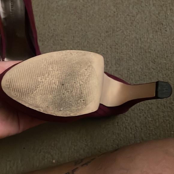 Just Fabulous Purple-Pink Pumps size 9 - Picture 4 of 7